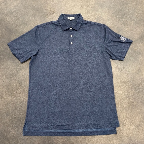 Peter Millar Polo Grateful Dead Summer Comfort Shirt Performance Men’s M EUC - Picture 1 of 8
